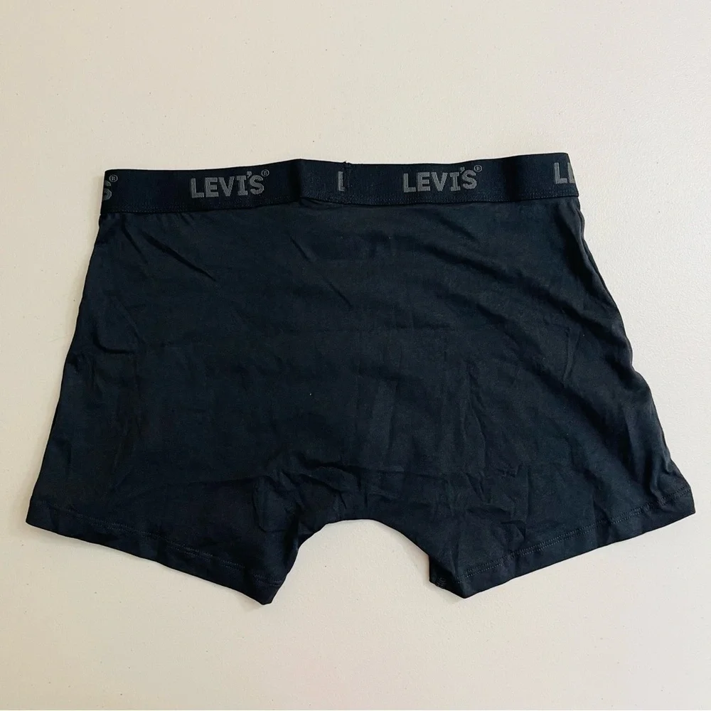 Levi's Boxer Briefs Men Size Large Black